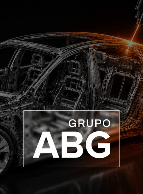 Chassi de veículo automotivo com marcas do Grupo ABG - celular