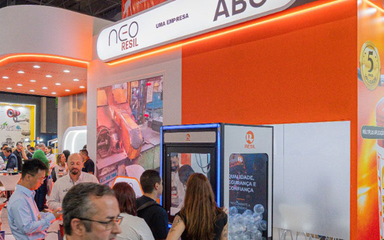 Estande Neo Resil recebe mais de 3.000 visitantes na Feira Fisp 2026